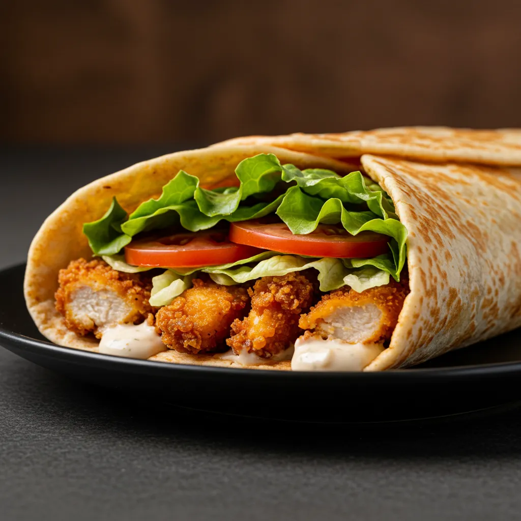 Crunchy Chicken Wrap